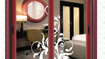 佛山铝合金门厂广东吊趟门好万家平开铝门