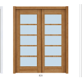 名雅居实木玻璃复合门