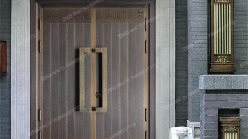 安赛得-纯铜铸铝实木装甲门系列图片