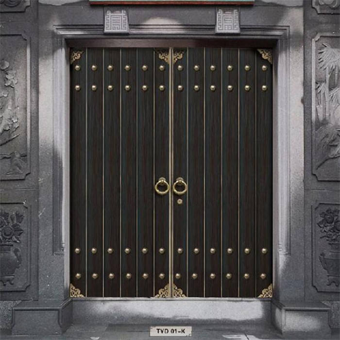 金六福木门-压纹钢闸门-TYD 01-K.jpg