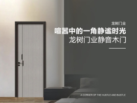 龙树门业静音木门：喧嚣中的一角静谧时光