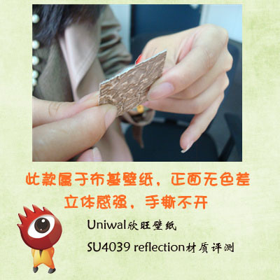 Uniwal欣旺壁纸SU4039 reflection产品评测