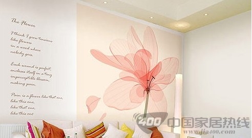 墙纸行业流行前沿 巧用墙纸为背景墙画龙点睛