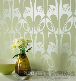 墙纸行业时尚风潮 素雅墙纸风声水起