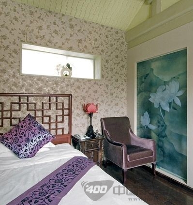 清新花色墙纸 展现一墙春色 清新花色墙纸 展现一墙春色