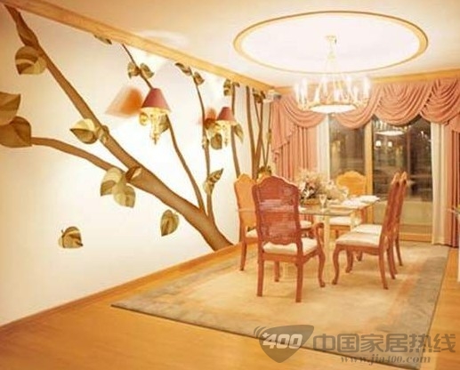中国墙纸行业流行前线 背景墙的花花世界