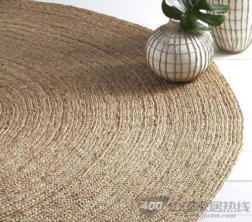黄麻地毯也收到消费者的青睬 黄麻地毯也收到消费者的青睬
