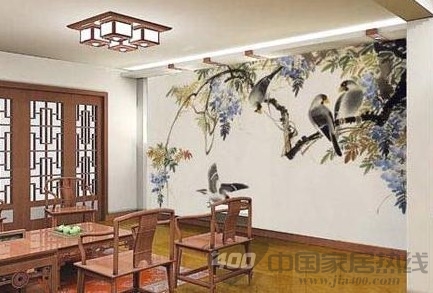 手绘墙纸为家居带来新体验 营造全新空间效果 手绘墙纸为家居带来新体验 营造全新空间效果