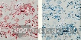 碎花墙纸打造背景墙 让你坐在花园中看电视