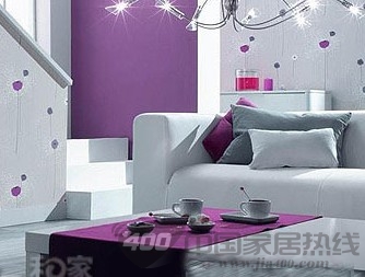 情迷高贵紫色调壁纸 营造家居浪漫典雅气息 情迷高贵紫色调壁纸 营造家居浪漫典雅气息