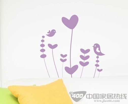 潮流时尚手绘墙纸贴 打造你的家天天出彩