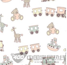 墙纸厂家迎六一鼎力打造 可爱儿童纯纸墙纸