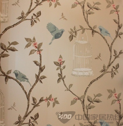 玛堡壁纸精美如诗如画 装扮意境复古奢华