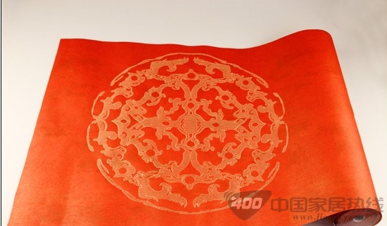 欧派无纺布刺绣壁纸评测 中国风元素的特色壁纸 