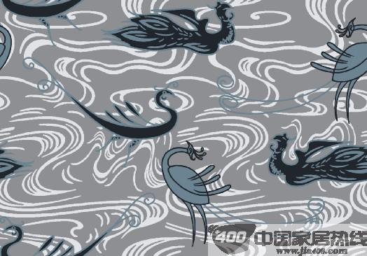 永和纺织赫德无缝墙布新墙纸版本 如飞鸟般向往自由的空间