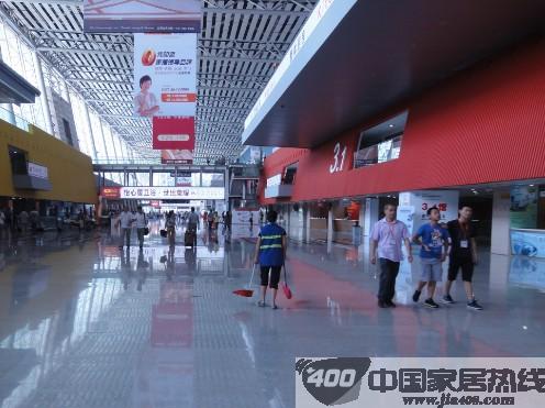广州建博会接近尾声 场面残留些许凄凉 