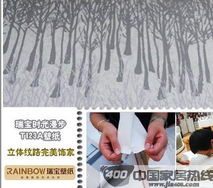 瑞宝时光漫步TI23A壁纸赏析 宛如置身于雪中森林 