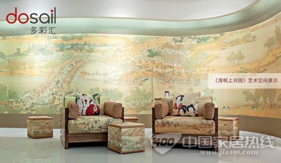 多彩汇无缝壁画：从来被模仿，从未被超越