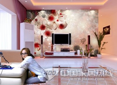 中国家居热线推荐：6款个性环保墙纸温馨家居环境