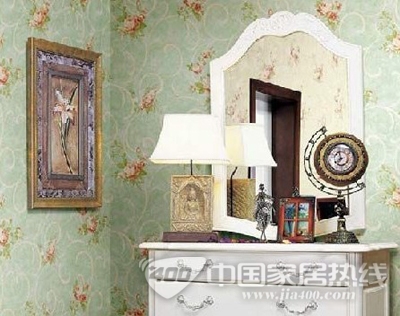 碎花经典壁纸，打造小清晰家居环境