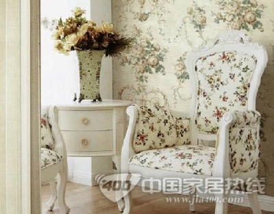 碎花经典壁纸，打造小清晰家居环境