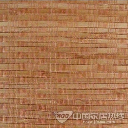 草编、竹编都环保 手工墙纸各不同