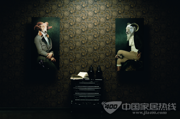 宝石巴洛克墙纸 彰显您的“狂乱”