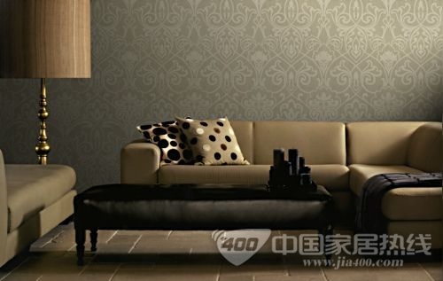 低调的华丽，品味墙纸新古典主义
