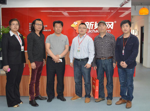 龙信壁纸领导一行莅临慧亚传媒参观考察 龙信壁纸领导一行莅临慧亚传媒参观考察