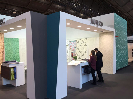 格莱美墙纸带你畅游2016年德国法兰克福家纺展