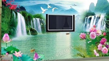 大型壁画壁纸墙纸电视墙背景墙卧室客厅m00532