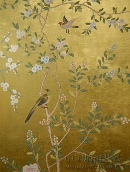 丝绸墙纸
