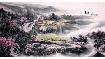 国画山水E1-0134