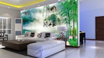 壁画、大型壁画、电视背景画、沙发背景画、时尚壁画