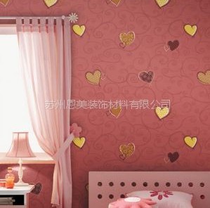 儿童房壁纸墙纸 