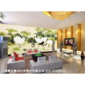 弱溶剂油画布墙纸