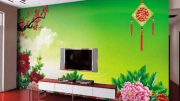 美丽空间无缝墙布产品推荐-壁画艺术吉祥JX0144
