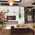美丽空间无缝墙布产品推荐-壁画艺术吉祥JX0135