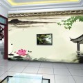 美丽空间无缝墙布产品推荐-壁画艺术吉祥JX0142