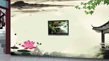 美丽空间无缝墙布产品推荐-壁画艺术吉祥JX0142