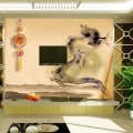 美丽空间无缝墙布产品推荐-壁画艺术吉祥JX0132