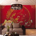 美丽空间无缝墙布产品推荐-壁画艺术吉祥JX0098