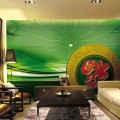 美丽空间无缝墙布产品推荐-壁画艺术吉祥JX0111