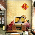 美丽空间无缝墙布产品推荐-壁画艺术吉祥JX0125