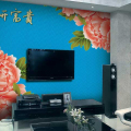 美丽空间无缝墙布产品推荐-壁画艺术吉祥JX0110