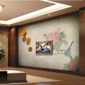 美丽空间无缝墙布产品推荐-壁画艺术吉祥JX0119