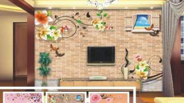 美丽空间无缝墙布产品推荐-壁画系列之鸟语花香