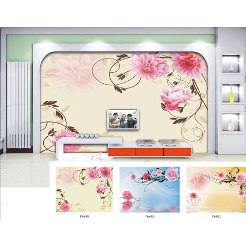 美丽空间无缝墙布产品推荐-壁画系列之鸟语花香
