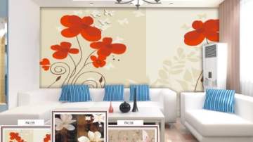 美丽空间无缝墙布产品推荐-壁画系列之鸟语花香