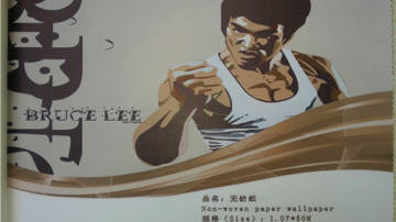 平纹油画布，纤维无缝壁布，3米油画布